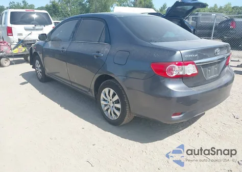 2012 Toyota Corolla Le z USA, uszkodzony, nr VIN 2T1BU4EE0CC772047
